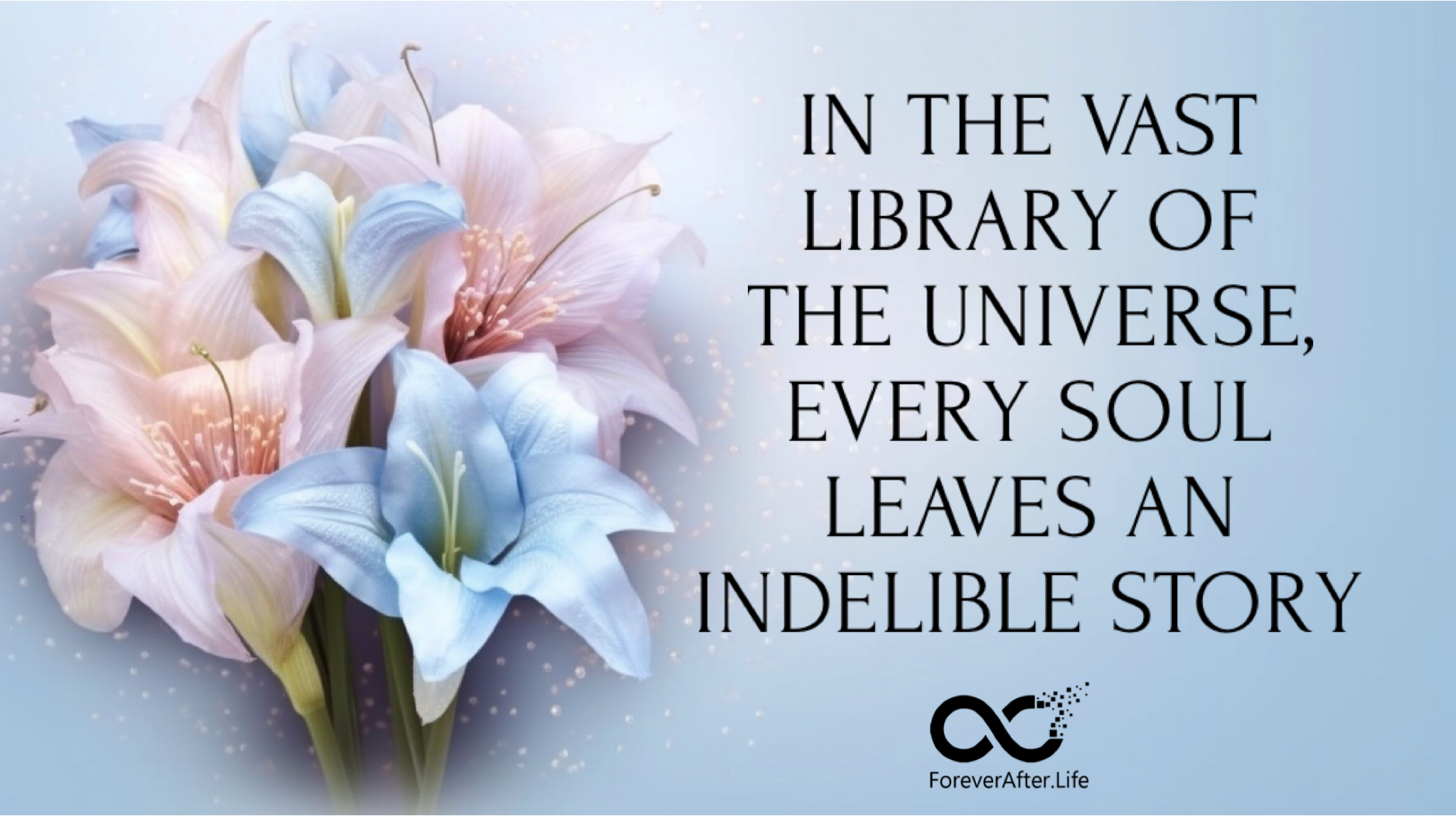 In the vast library of the universe, every soul leaves an indelible story
