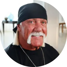 Portrait of Hulk Hogan