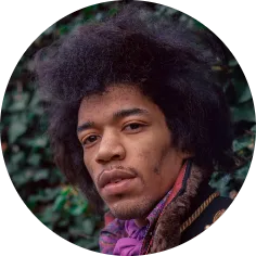 Portrait of James Marshall Hendrix