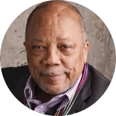 Portrait of Quincy Delight Jones Jr.