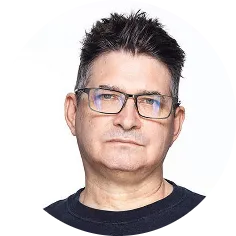Portrait of Steve Albini