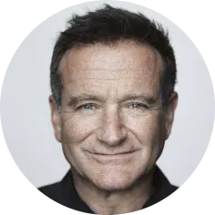Portrait of Robin McLaurin Williams